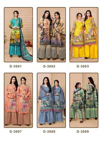 Mishri Plazo Special karachi Cotton vol 3 Dress Material