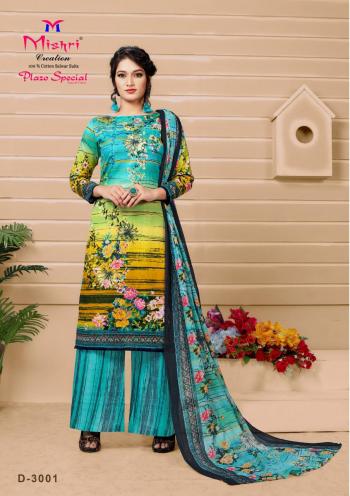 Mishri Plazo Special karachi Cotton vol 3 Dress Material