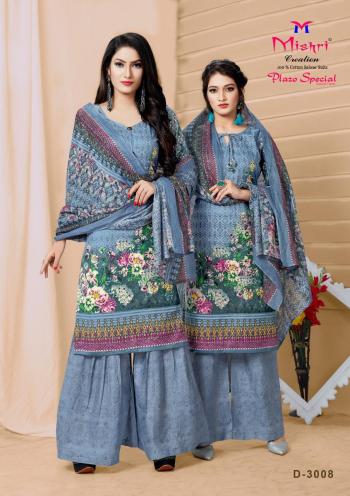 Mishri Plazo Special karachi Cotton vol 3 Dress Material