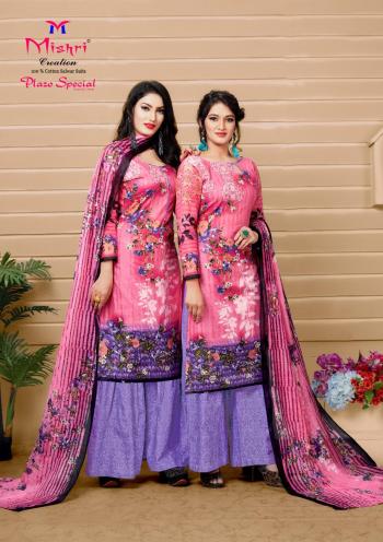 Mishri Plazo Special karachi Cotton vol 3 Dress Material