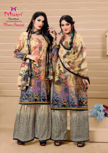 Mishri Plazo Special karachi Cotton vol 3 Dress Material