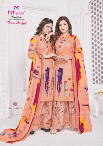 Mishri Plazzo Special vol 6 Cotton Suits catalog wholesaler