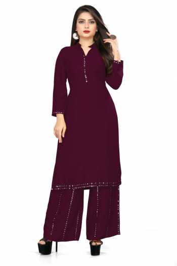 Mohini Rayon kurtis wih Palazzo Set wholesale Price