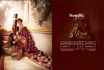 Monjolika Mira Silk banarasi Saree wholesale Price