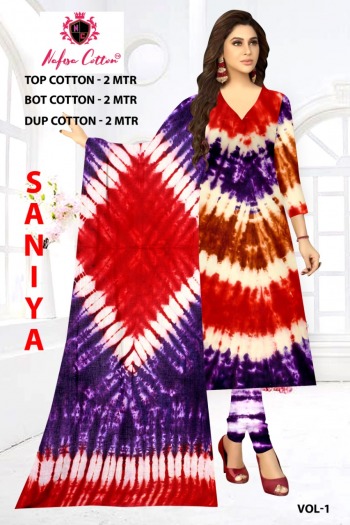 Nafisa Cotton Saniya Cotton dress wholesale Price