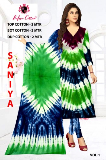 Nafisa Cotton Saniya Cotton dress wholesale Price