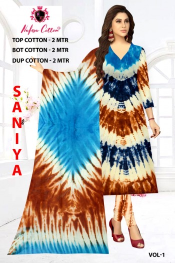 Nafisa Cotton Saniya Cotton dress wholesale Price