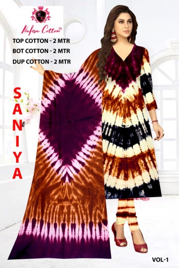 Nafisa Cotton Saniya Cotton dress wholesale Price