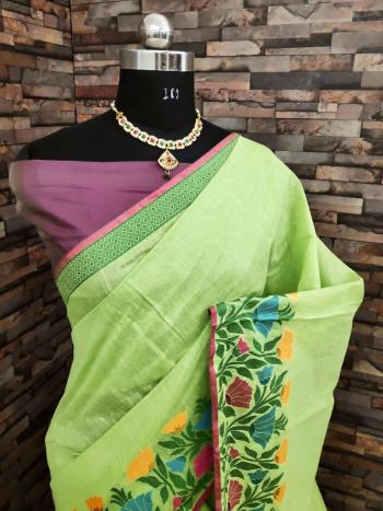 Nandini Linen Silk Saree buy wholesale price