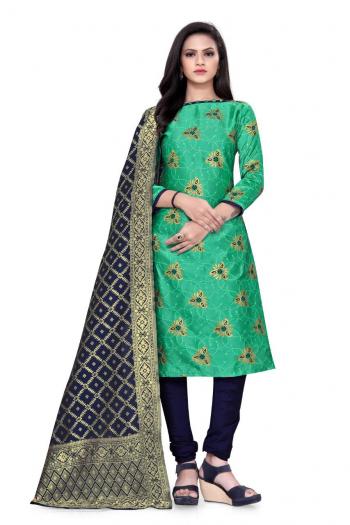 Non Catalog Banarasi Jacquard Dress material catalog wholesaler