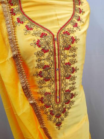 Non catalog bridal Satin Work Suits Wholesale price