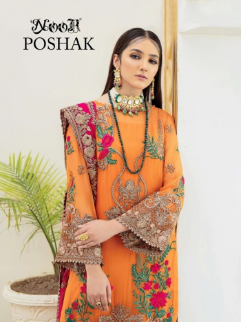 Noor Poshak Georgette Pakistani Suits wholesaler