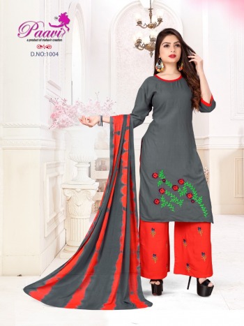 Paavi Paavni Rayon kurtis with palazzo and Dupatta