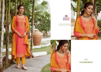 Panch Ratna Celebration Jam Silk salwar kameez wholesaler