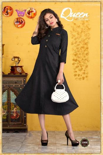 Pari Flora Cotton Satin kurtis wholesaler