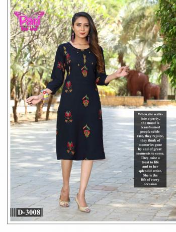 Pari Nysaa vol 3 Rayon daily wear kurtis wholesaler