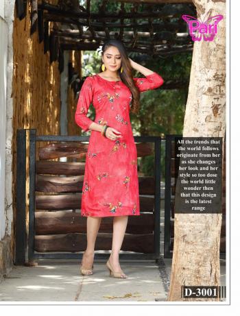 Pari Nysaa vol 3 Rayon daily wear kurtis wholesaler