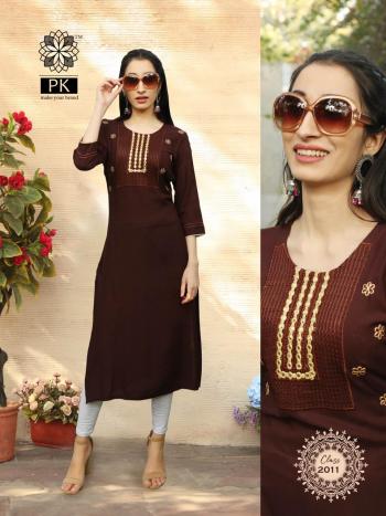 PK Fashion Class vol 2 Rayon kurtis wholesaler