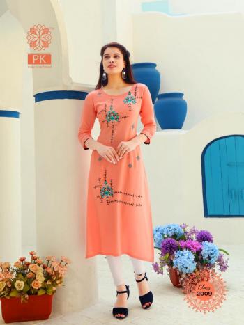 PK Fashion Class vol 2 Rayon kurtis wholesaler