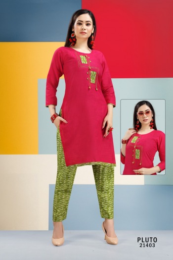 pluto kurtis with pant buy wholesale price