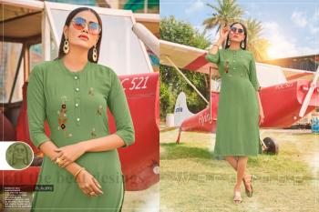 Poorvi Designer Queen vol 2 Rayon kurtis wholesaler