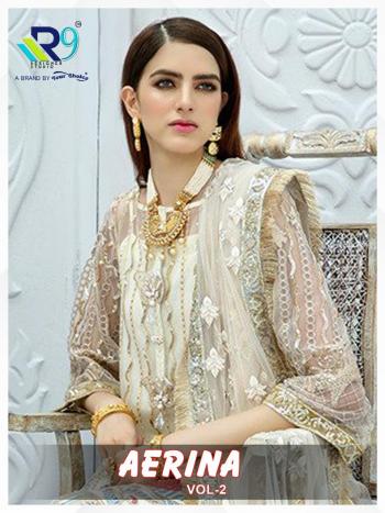 R9 Aarina vol 2 Net work pakistani Suits wholesaler