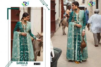 R9 Designer Sania b vol 2 Bridal Pakistani Suits Wholesaler