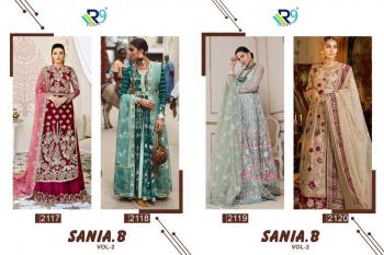 R9 Designer Sania b vol 2 Bridal Pakistani Suits Wholesaler