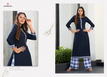 Rangoon Runway Kurtis with Plazzo catalog wholesale Price