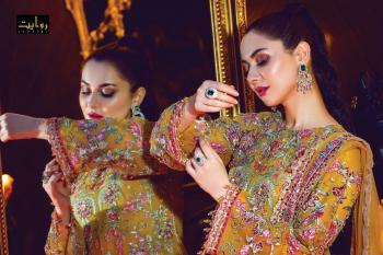 Rawayat Ritzier 2020 Butterfly net work pakistani Suits