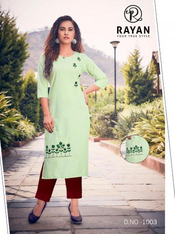 Rayan Lara Cotton Casual wear kurtis wholesaler