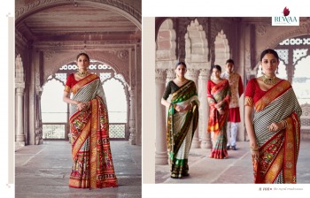 Rewaa Patola vol 1 Fancy Wedding Saree wholesaler