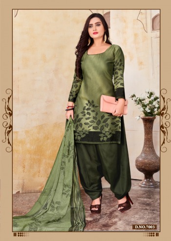 Ridham cotton vol 7 cotton patiyala dress material