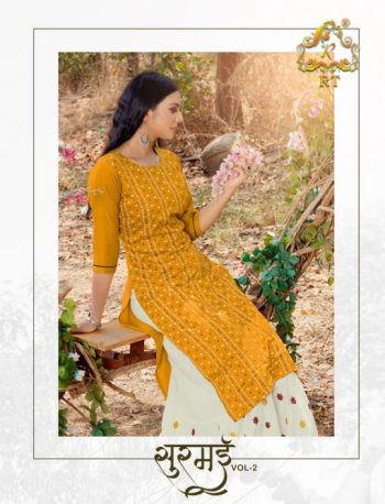 Rijiya trends Surmaee vol 2 kurtis with Palazzo catalog