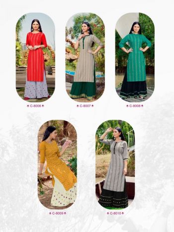 Rijiya trends Surmaee vol 2 kurtis with Palazzo catalog