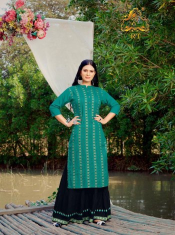 Rijiya trends Surmaee vol 2 kurtis with Palazzo catalog