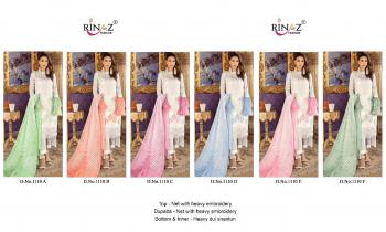 Rinaz Fashion D No 1110 hit Design pakistani Suits Wholesaler