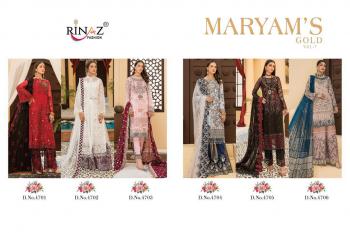 Rinaz Fashion Maryam Gold vol 7 Pakistani Suits catalog