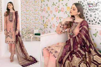 Rinaz Fashion Minhal vol 4 Georgette Pakistani Suits