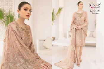 Rinaz Fashion Minhal vol 4 Georgette Pakistani Suits