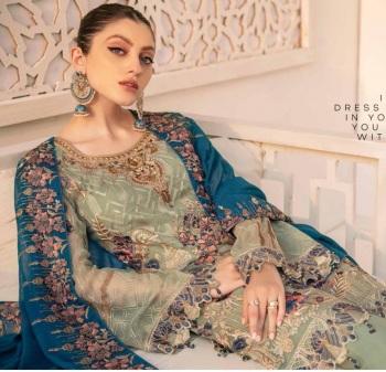 Rinaz Fashion Minhal vol 4 Georgette Pakistani Suits