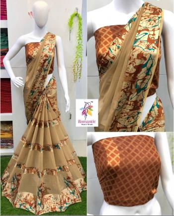 Romantic Basanti Weightless Saree wholesale Price