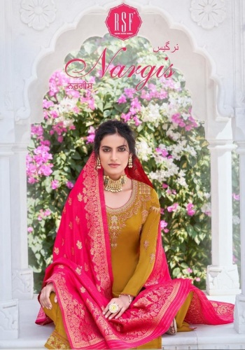 RSF Nargis Satin Georgette Salwar Kameez catalogRSF Nargis Satin Georgette Salwar Kameez catalog