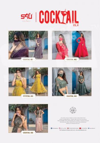 S4U Cocktail vol 4 Anarkali Party wear Gown wholesale price