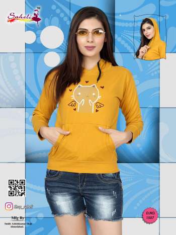 Saheli fashion Sweat Shirt catalog wholesale Price