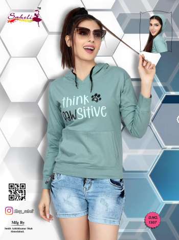 Saheli fashion Sweat Shirt catalog wholesale Price