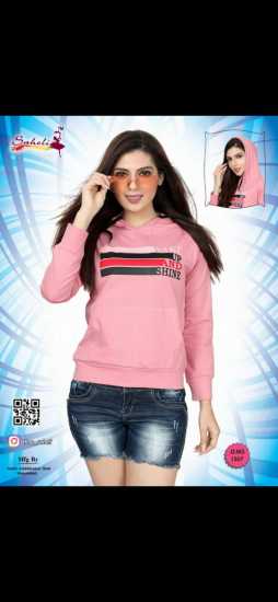 Saheli fashion Sweat Shirt catalog wholesale Price