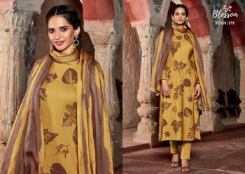 Sahiba Blossom Pashmina Winter Woollen salwar Kameez