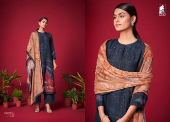 Sahiba Glister Miracle Silk Salwar Kameez wholesaler