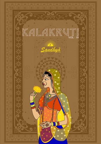 Sandhya kalakruti vol 18 Cotton kurtis catalog wholesaler